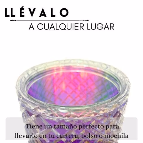 Vaso Térmico Morado Tornasol Tipo Starbucks