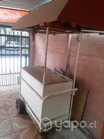 Carro para confites o comida rapida