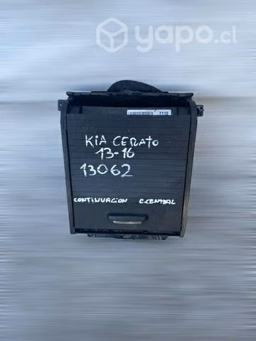 Consola central Kia acetato 2013 2016