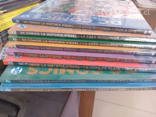 Dc comic la historia visual completa 8 tomos