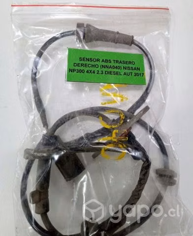 Sensor ABS Trasero Derecho (NNA040) Nissan NP300