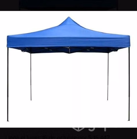 Toldo plegable