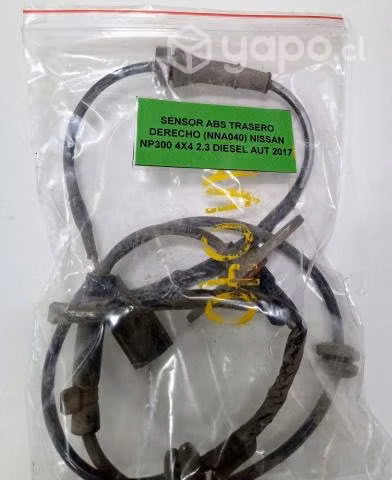 Sensor ABS Trasero Derecho (NNA040) Nissan NP300 4
