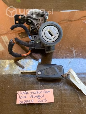Chapa con llave Peugeot Bipper 2015