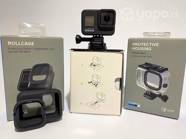 GoPro Hero 8 con accesorios