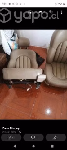 Butacas de cuero funcionando en su 100%