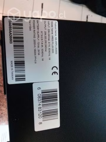 UPS online 2000 VA 1 F 220VAC (1800W) - Imagen 2