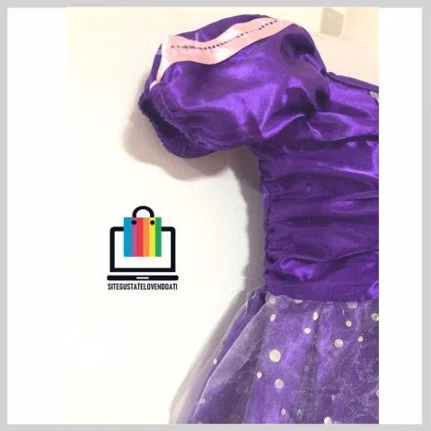 Vestido de Princesa Violeta