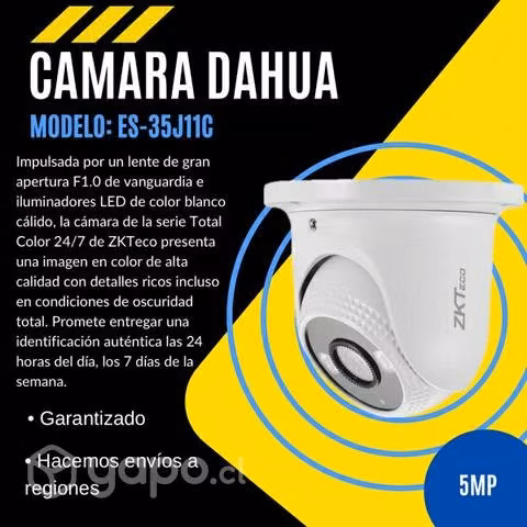 Cámara zkteco modelo: es-35j11c