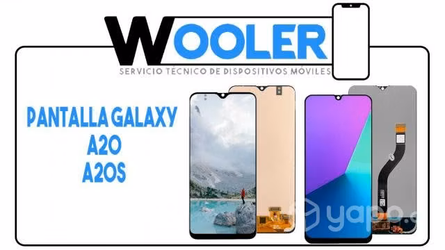 Pantalla de a20 y a20s, cambiamos