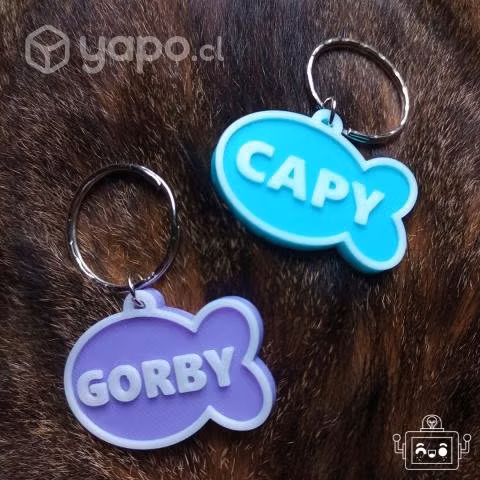 Placas de identificación para mascotas