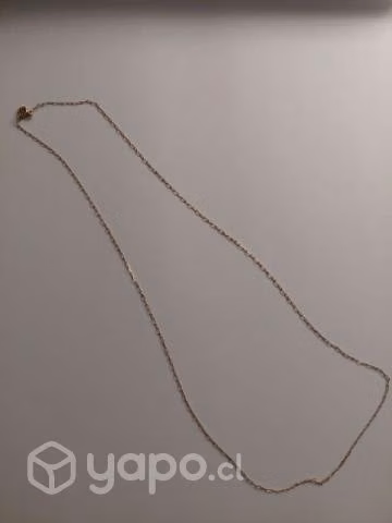 Cadena limada de oro