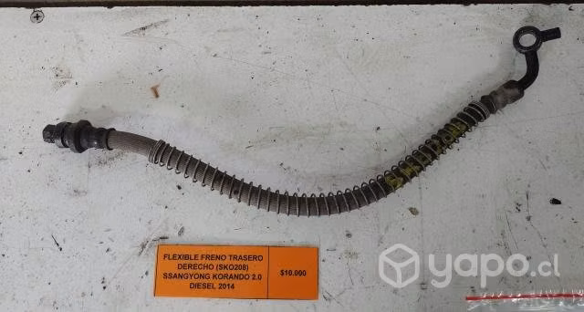 Flexible Freno Trasero Der Ssangyong Korando 2014