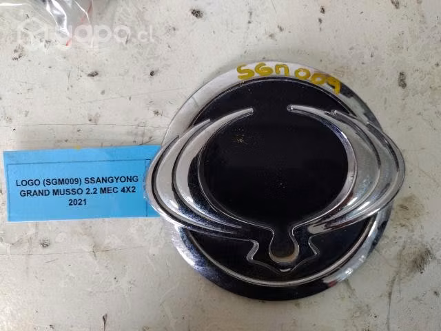 Logo (SGM009) SSangyong Grand Musso 2.2 MEC 4X4