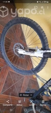 bicicleta BIANCHI , con marco de aluminio