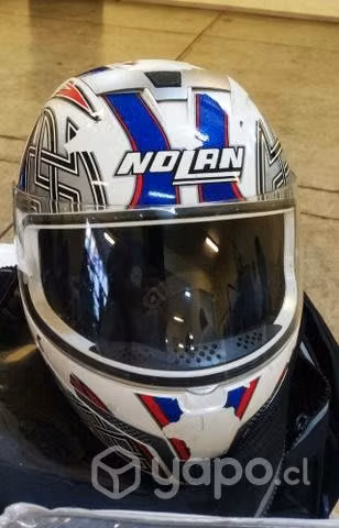 Casco de moto Nolan usado