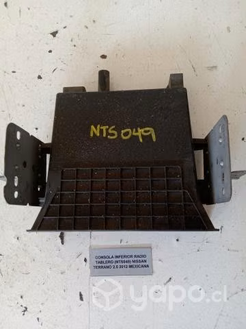 Consola Inferior Tablero (049) Nissan Terrano 2012