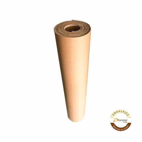 Rollo de cartón corrugado 120cm x 30m