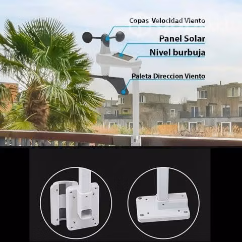 Estación Meteorologica 2 Sensores Interior Wifi