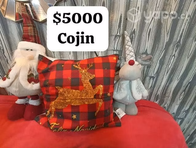 Se venden cojines navideños