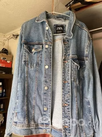 Chaqueta de mezclilla Zara