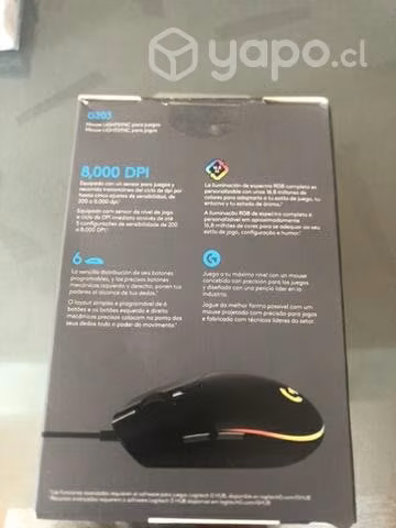 Mouse Gamer logitech G203