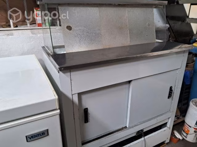 Congelador y vitrina enfriadora