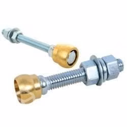 Guia p/ porton bronce 4 pulg. - ferretools