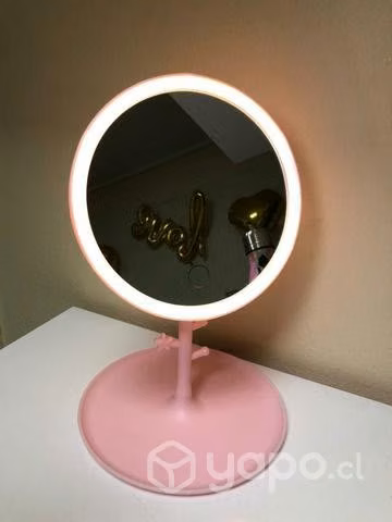 Espejo con luz touch