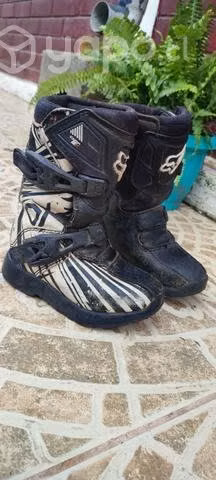 Botas moto infantil Fox comp 5
