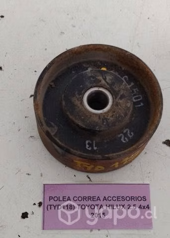 Polea Correa Accesorios (TYD118) Toyota Hilux 2.5
