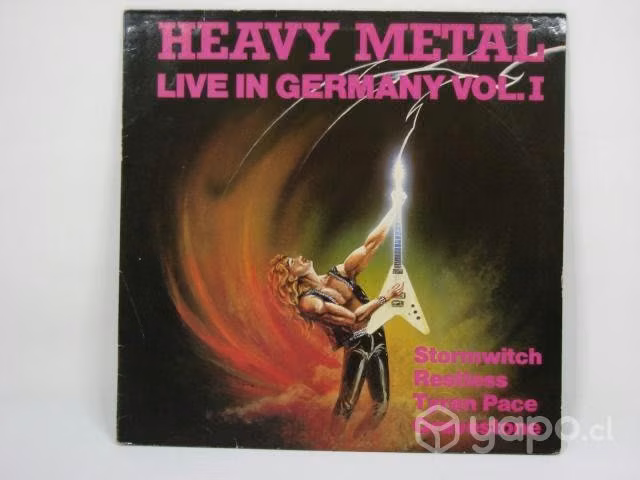 Vinilo Heavy Metal Live In Germany Vol. I 1985 Ale