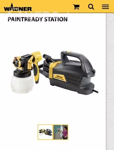 Wagner pistola para pintar paint ready station