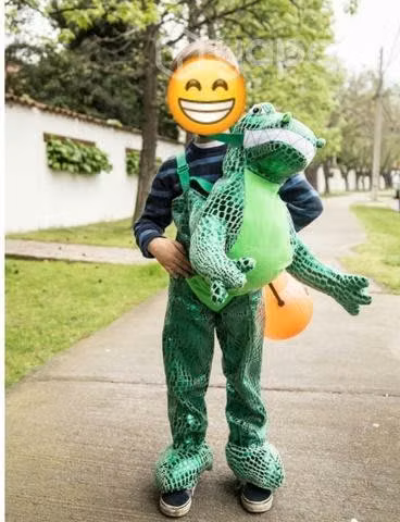 Disfraz niñosaurio