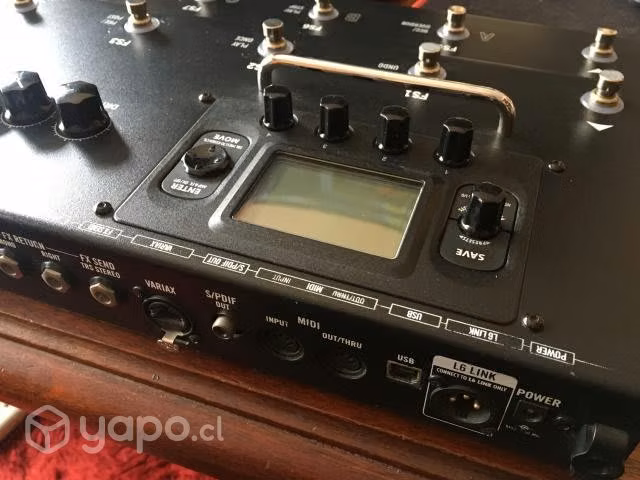 Line 6 Pod HD500X + Parlante KRK respuesta plana