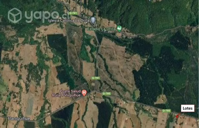 terreno 5000 m2 sector Piñiquihue
