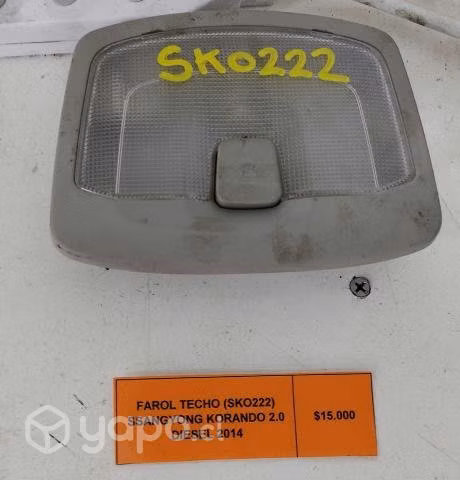Farol Techo (SKO222) Ssangyong Korando 2.0 Diesel