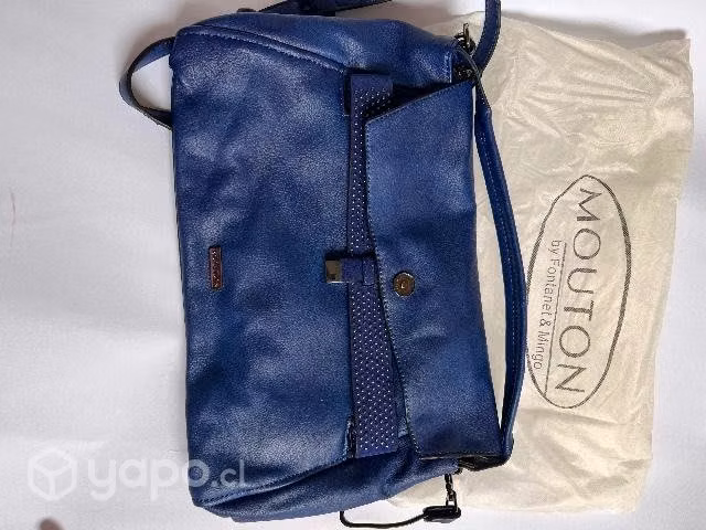 Cartera azul