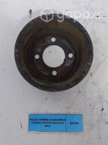 Polea Correa Accesorios (TY3041) Toyota Hilux 3.0