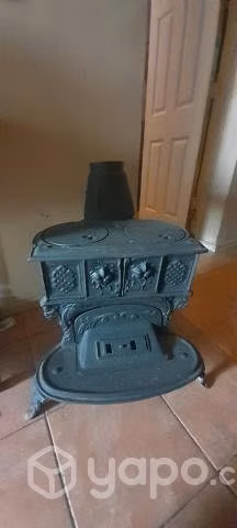Ropero anitguo y estufa