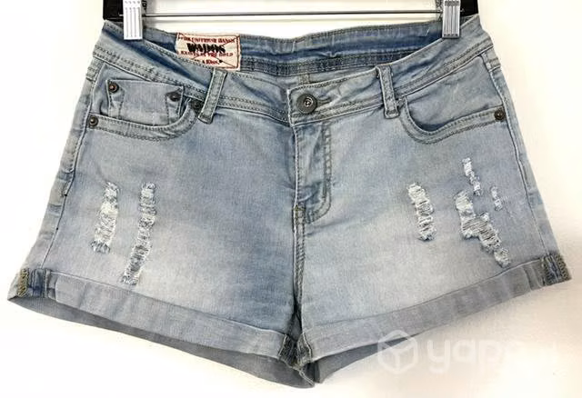 Short Elastico Marca Wados Talla 38 Celeste - Imagen 5