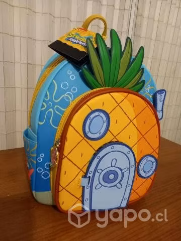 Mochila Loungefly Bob esponja casa piña