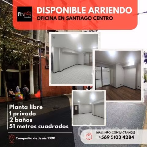 Oficina Santiago centro edificio YMCA