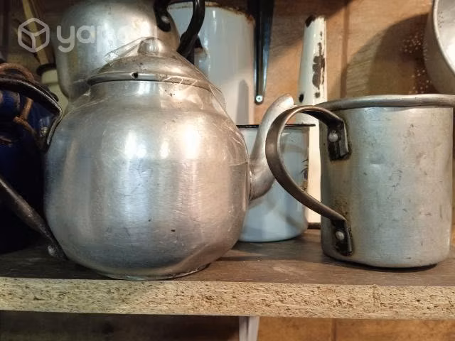 Tetera de mate antigua - Imagen 2