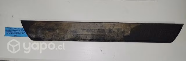Tapiz Cubre Zócalo Exterior Puerta Delantera Izqui