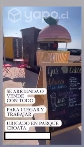 Arriendo Carro de Comida Rápida