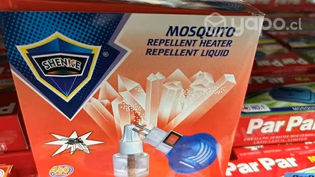 Enchufes repelentes mosquitos para botella pastill