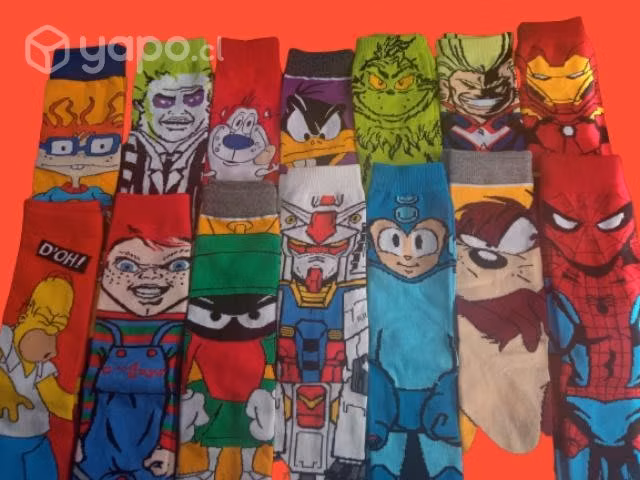 Calcetines personalizados de diferentes series