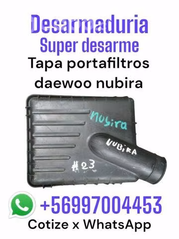 Tapa Porta filtro daewood nubira desarmaduría