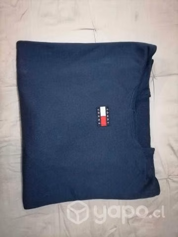 Poleron c/gorro th 3xl hombre azul (talla grande)